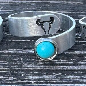 Wrap Ring with Turquoise Stone